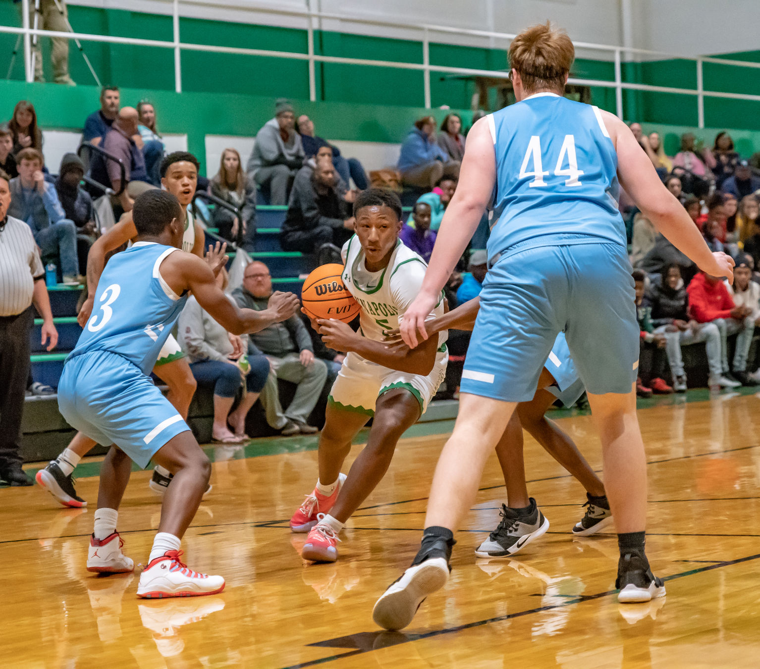 their home basketball game against West Rowan